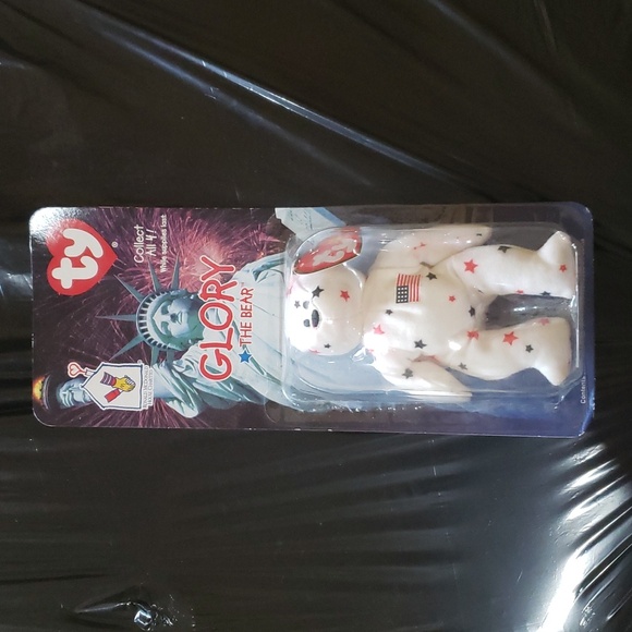 Glory the Bear Ty Beanie Baby - Picture 1 of 6